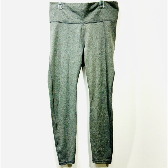 Fabletics Heathered Gray Leggings - Picture 4 of 10